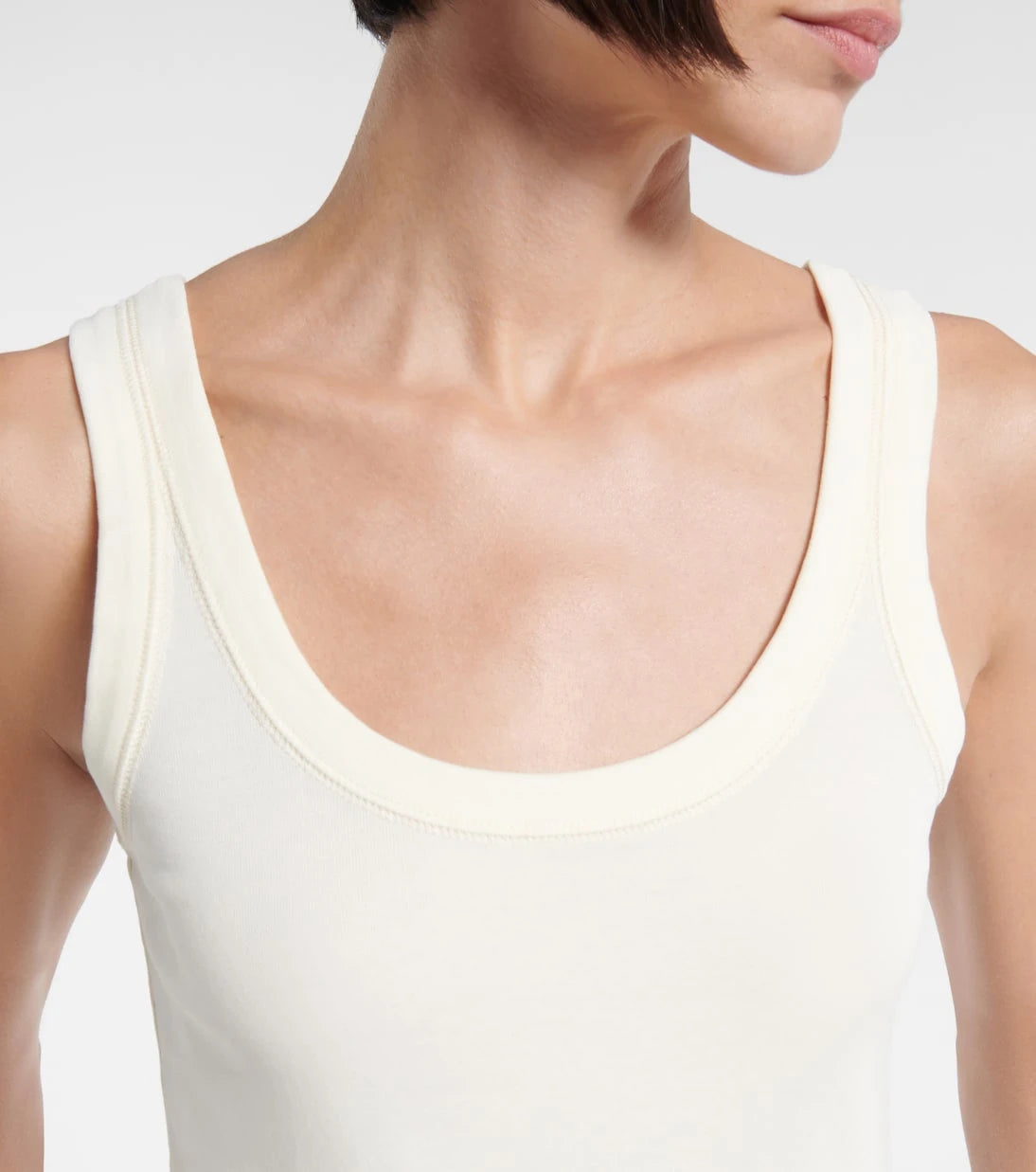 Lemaire - Cotton jersey tank top