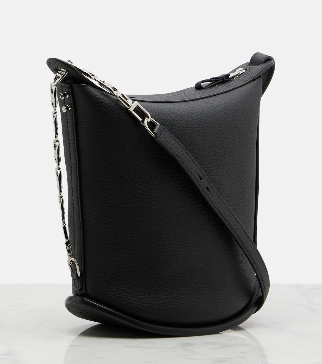 Delvaux - Pin Twist leather shoulder bag