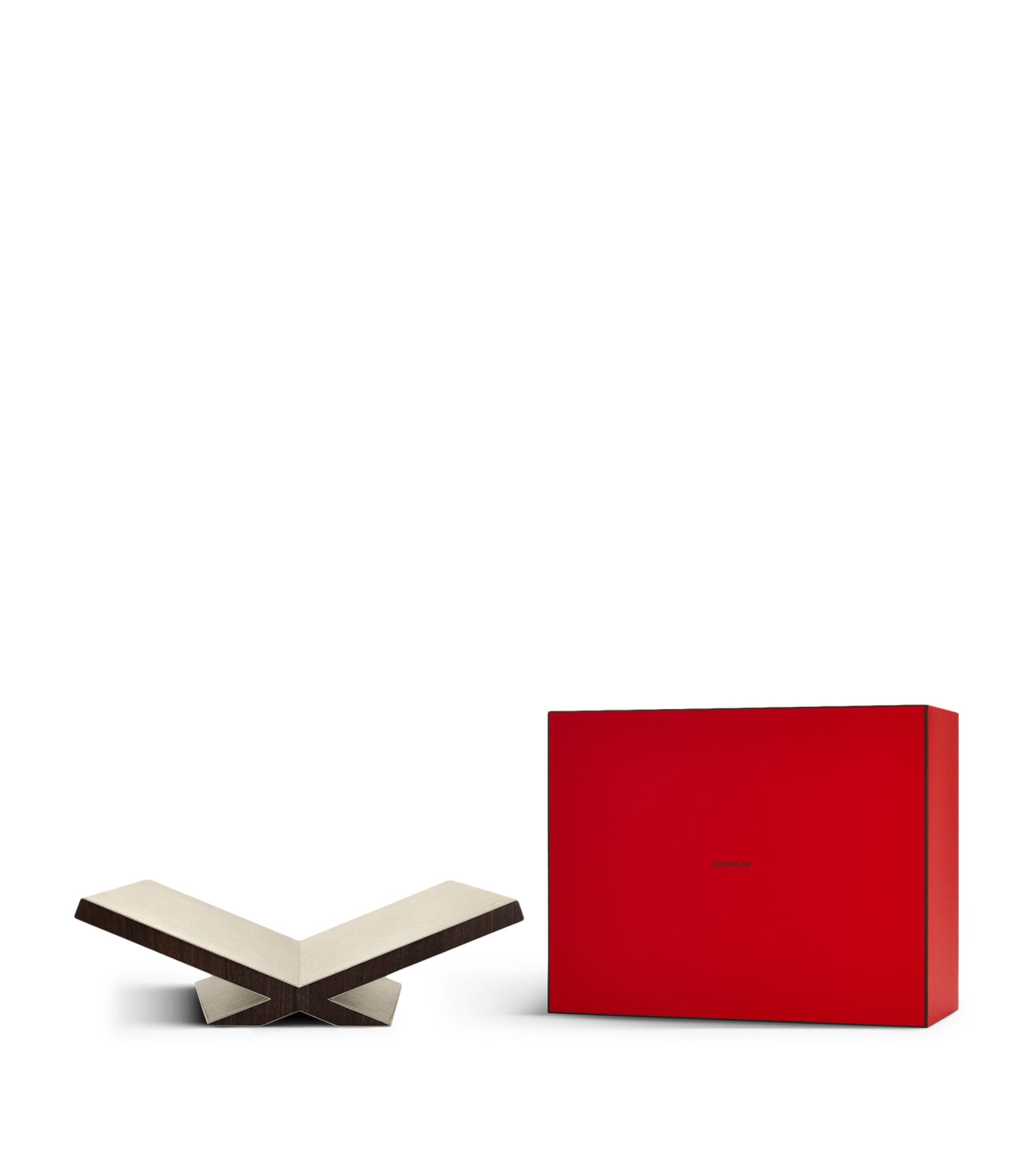 Walnut-Leather Ultimate Culture Bookstand