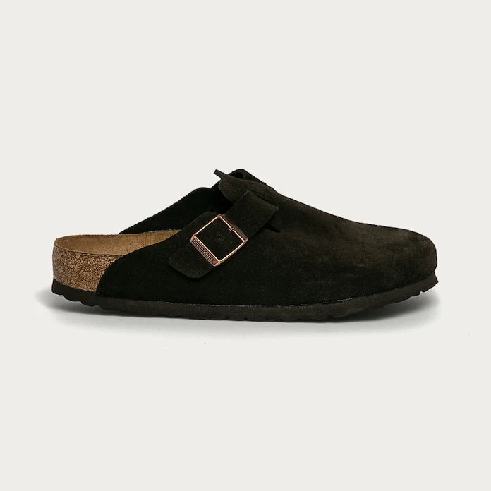 Велурени чехли Birkenstock Boston