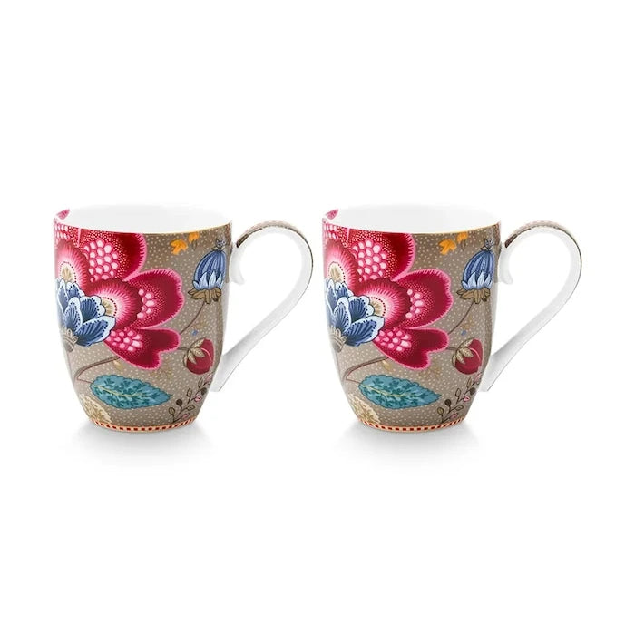Pip Studio Sırlı Porselenden Seramik Fincan Seti 450 ml