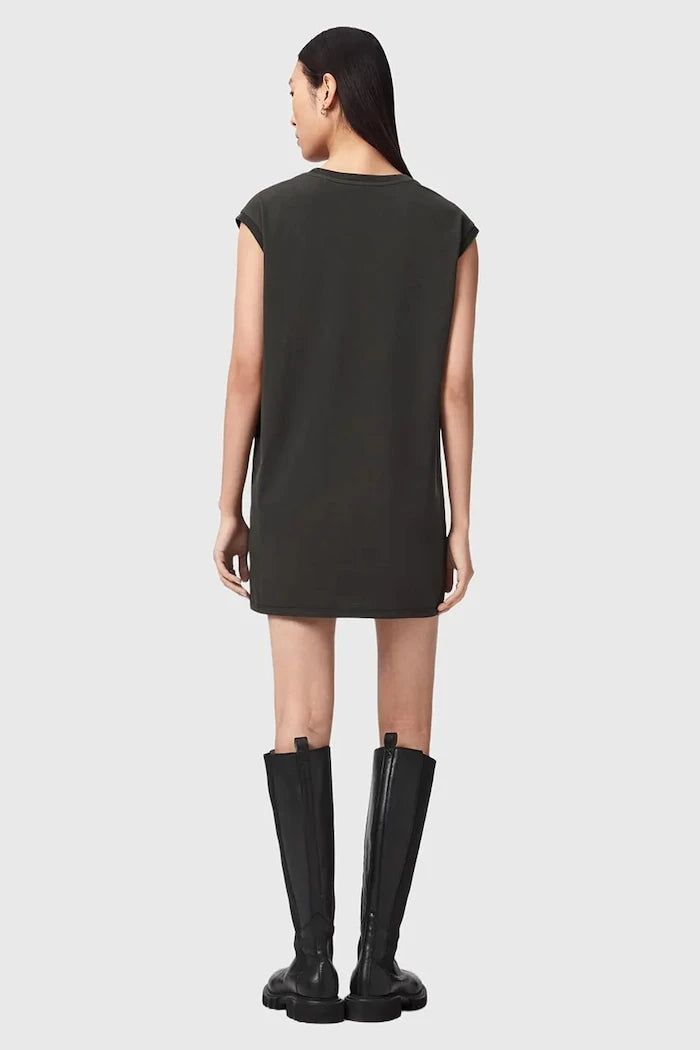 AllSaints рокля от памук WILD