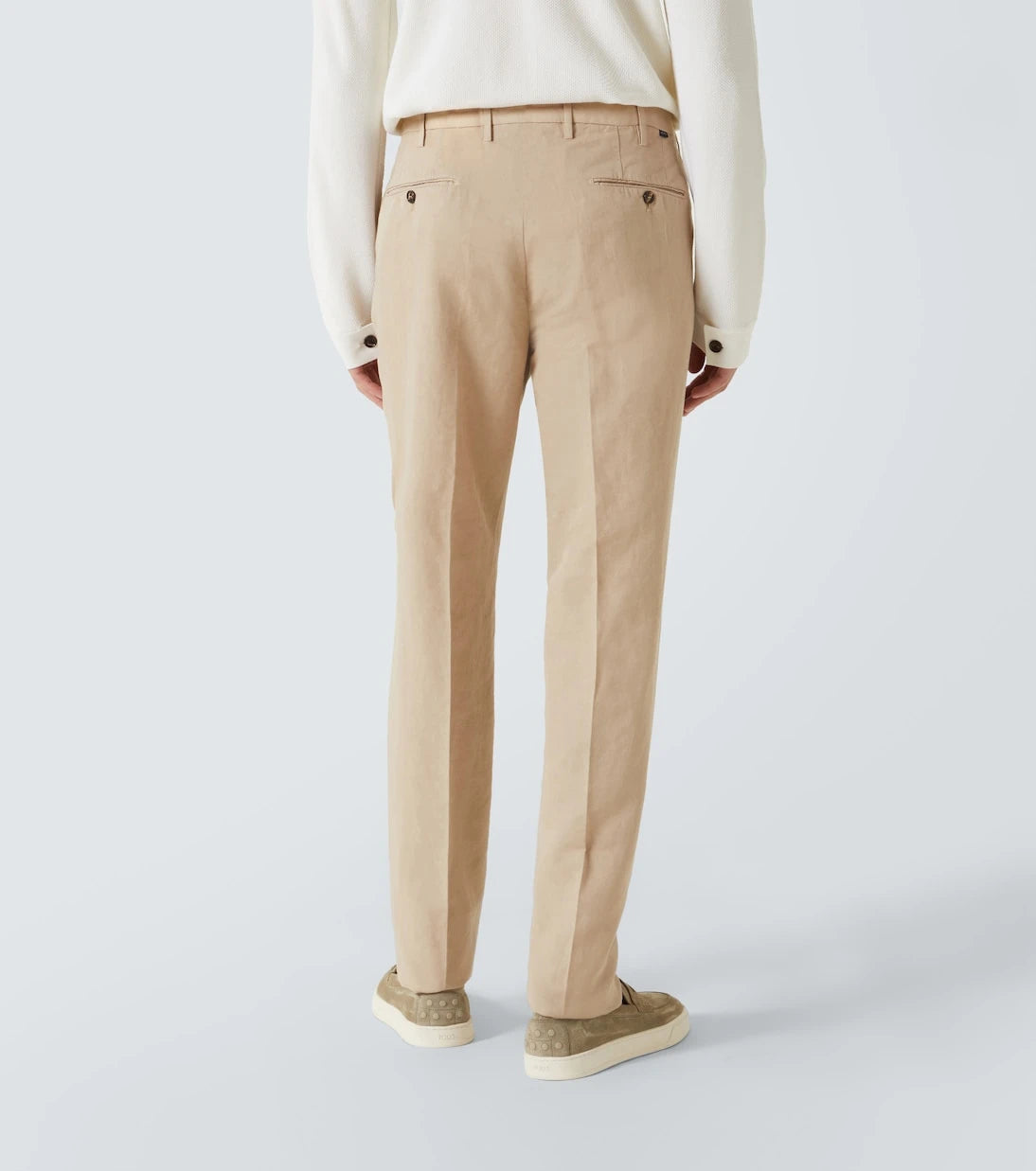Slowear - Linen and cotton straight pants