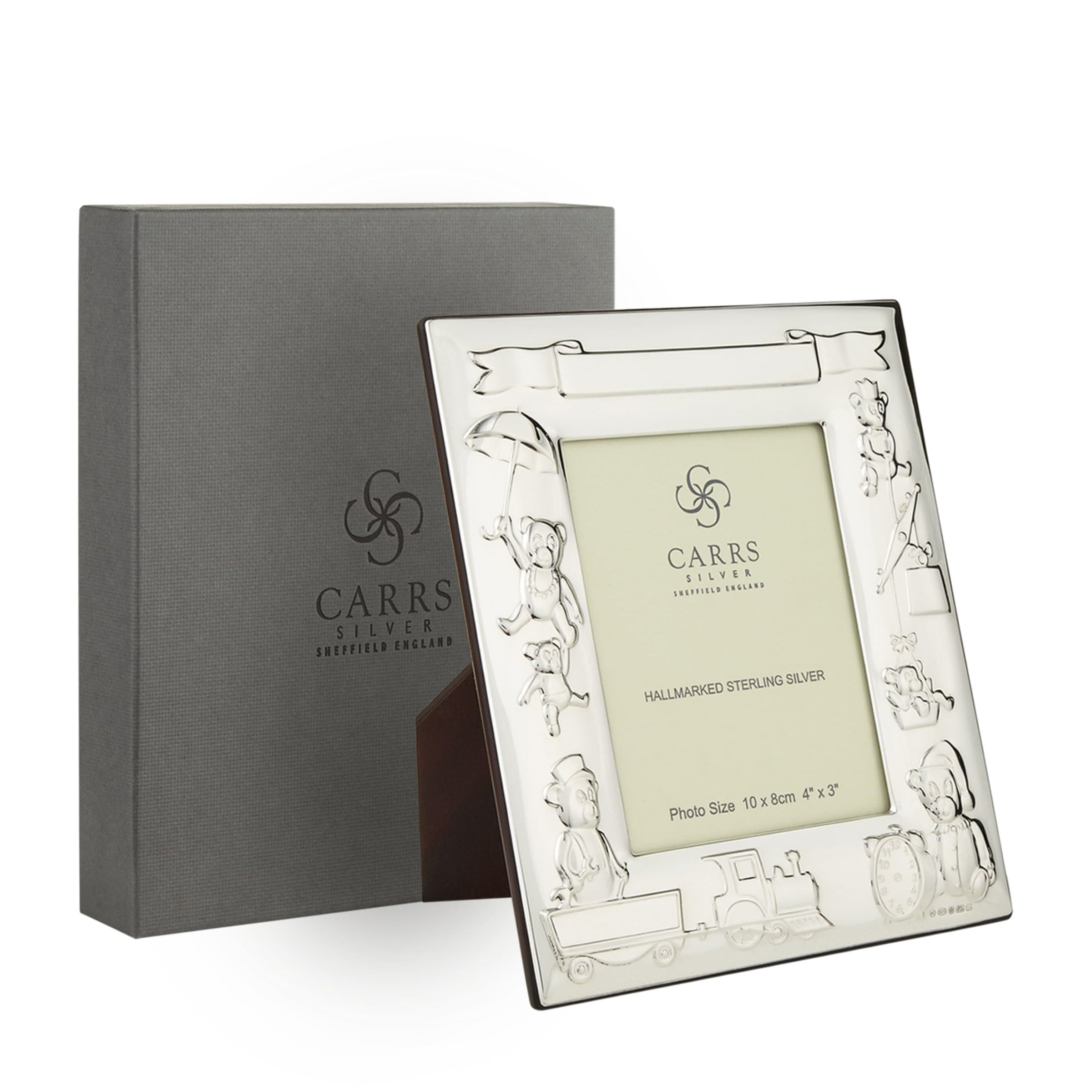 Carrs Silver Sterling Silver Toy Frame (4'' x 3'') SILVER