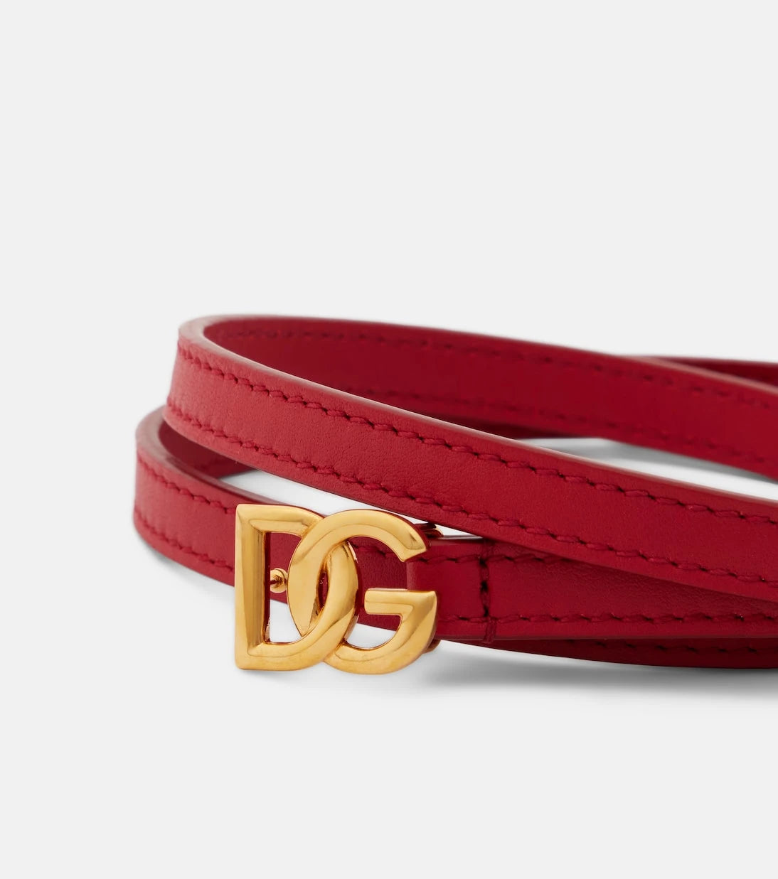 Dolce&Gabbana - DG leather belt