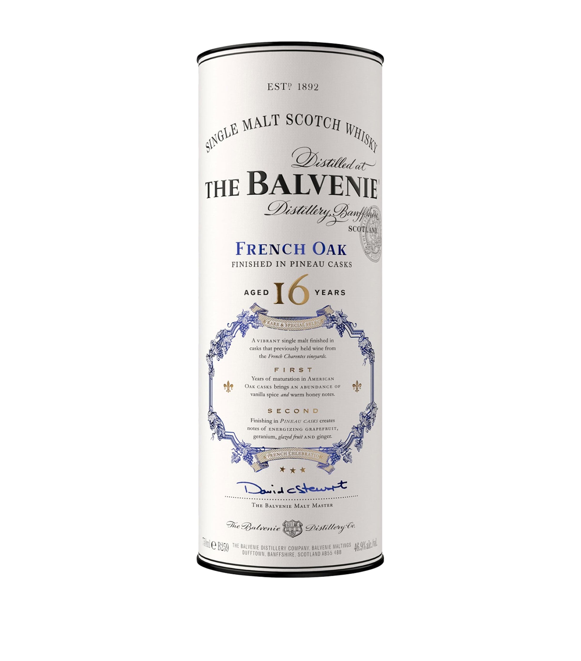 The Balvenie 16-Year-Old French Oak Single Malt Scotch Whisky (70cl)