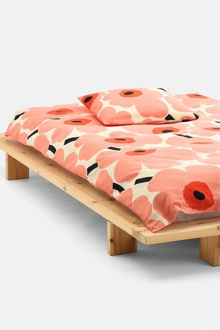 Marimekko Dekoratif Keten Yastık Kılıfı 50 x 60 cm