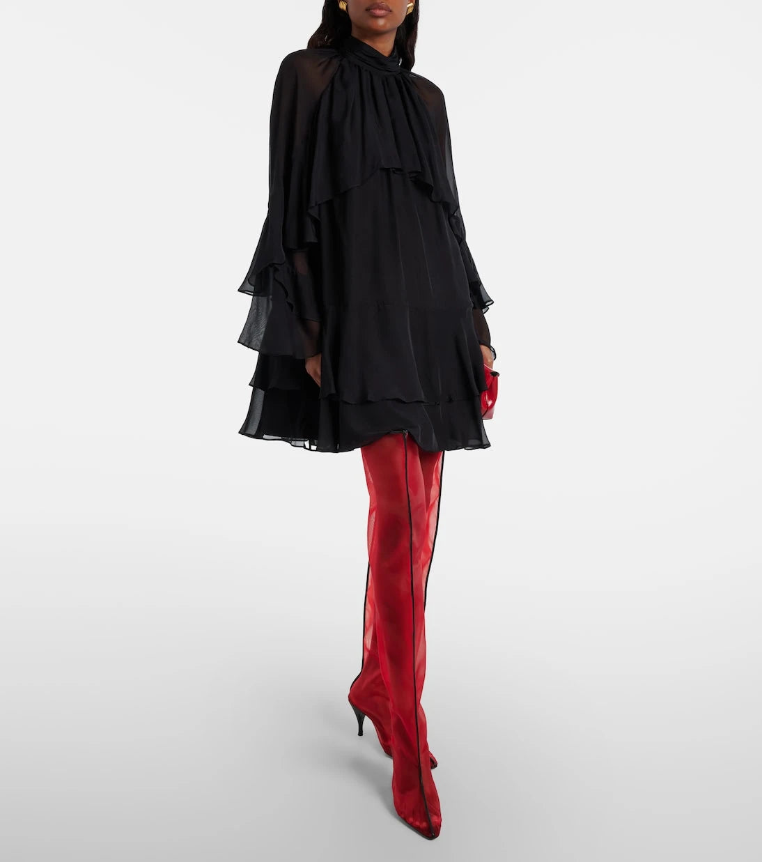 Herbert Levine - Drawing A Blank 80 mesh knee-high boots
