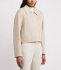 Beige Wool-Silk Gerrard Jacket