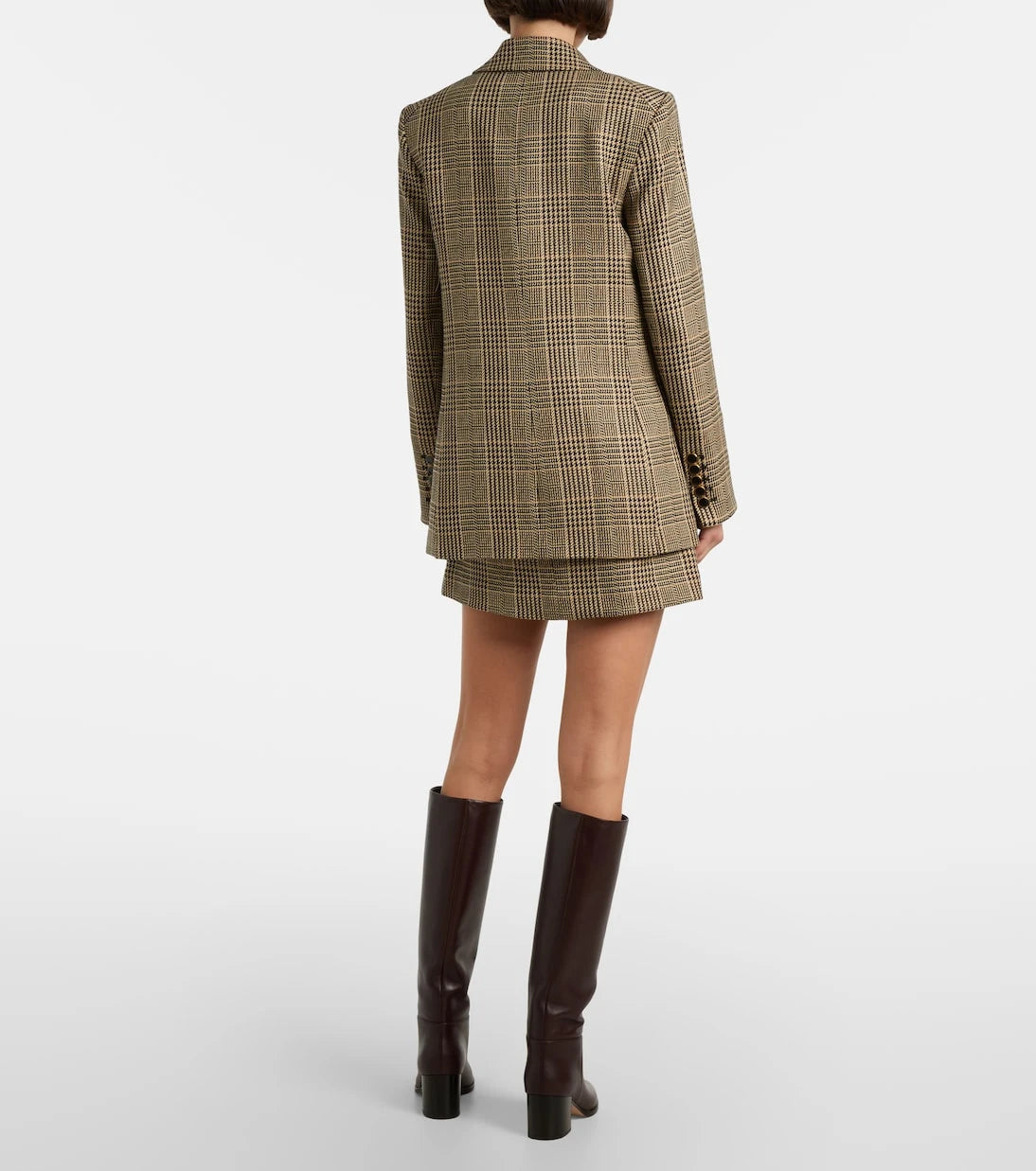 Veronica Beard - Pavaline houndstooth miniskirt