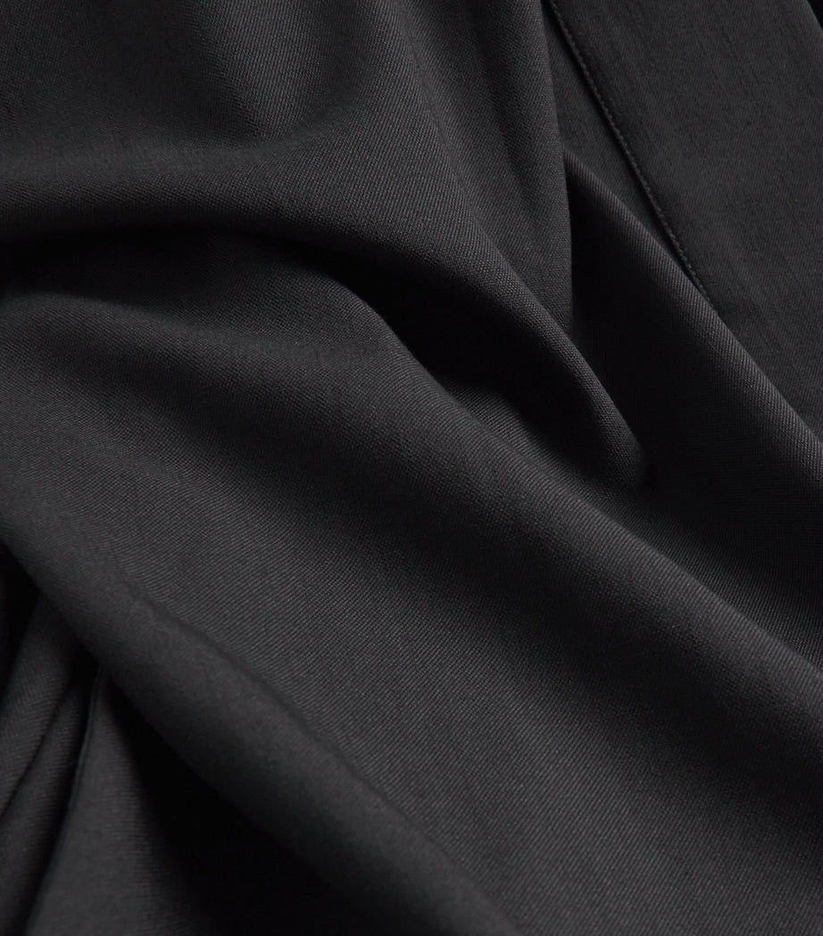 CAMILLA AND MARC Black Lincoln Robe Dress