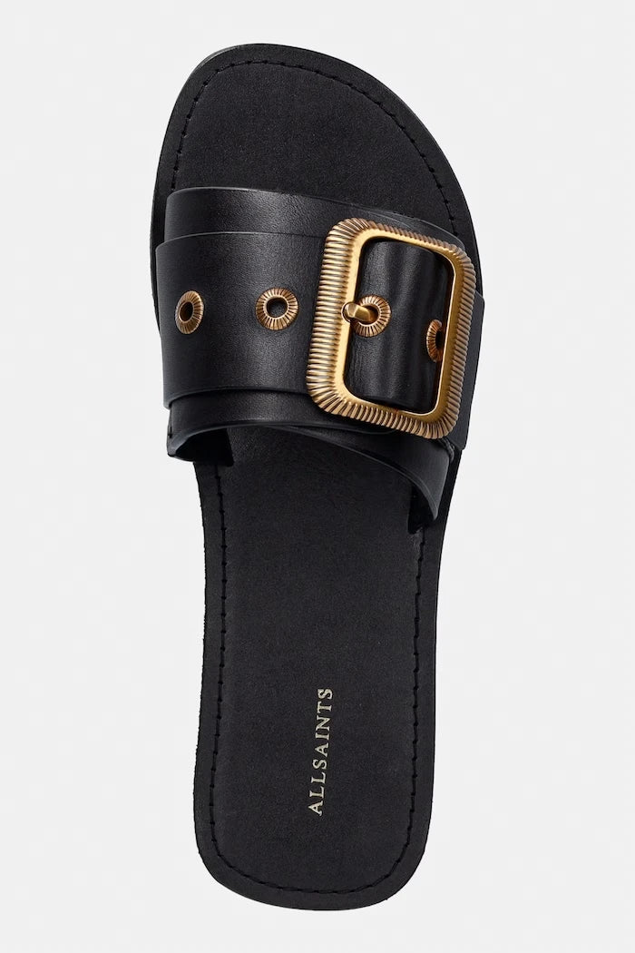 AllSaints сандали дамски от кожа Ella Slider