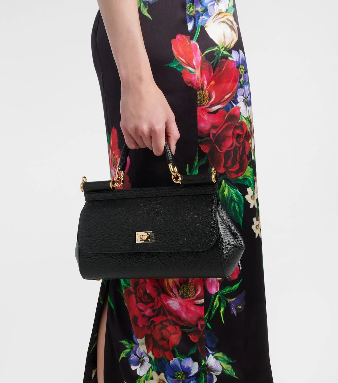 Dolce&Gabbana - Sicily EW Small leather tote bag