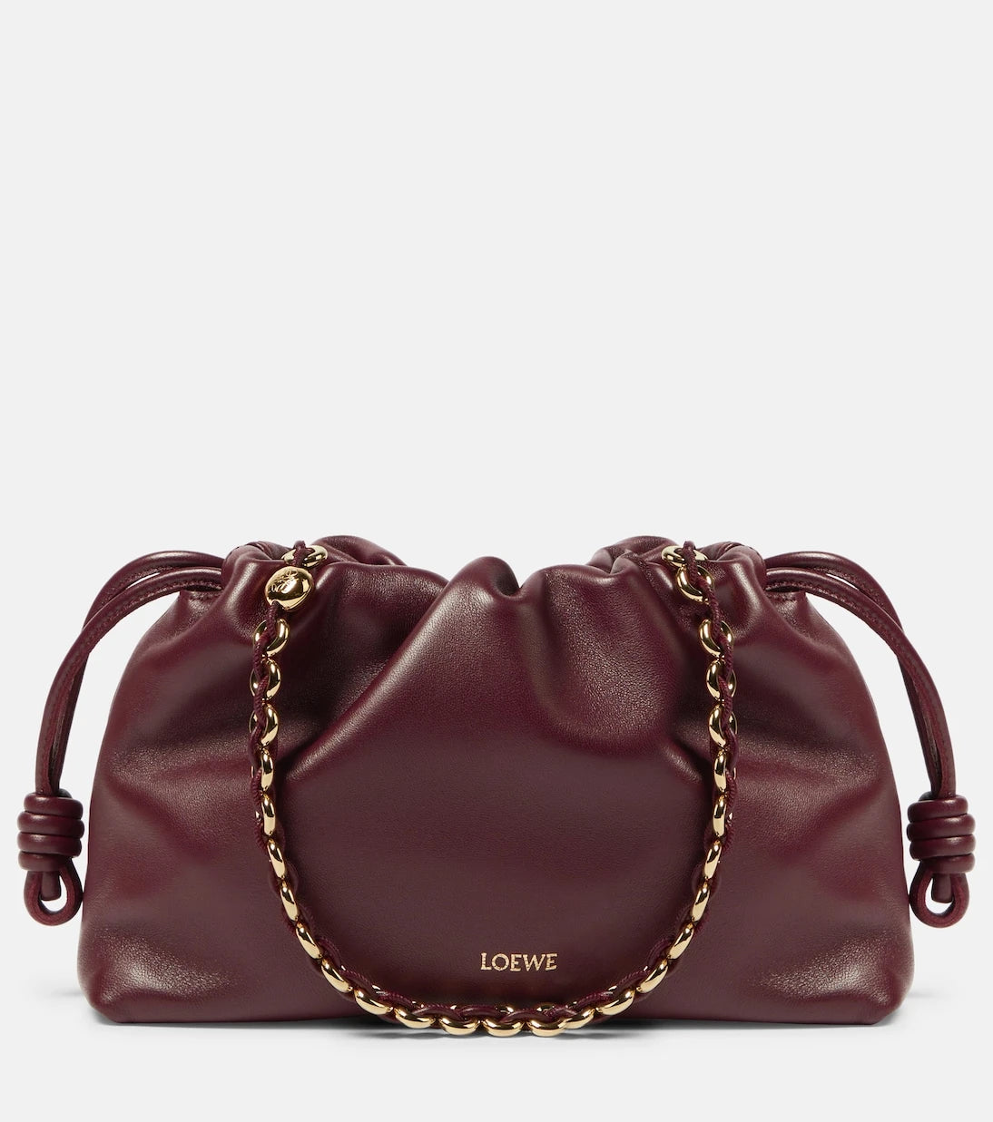 Loewe - حقيبة كتف فلامنكو الجلدية