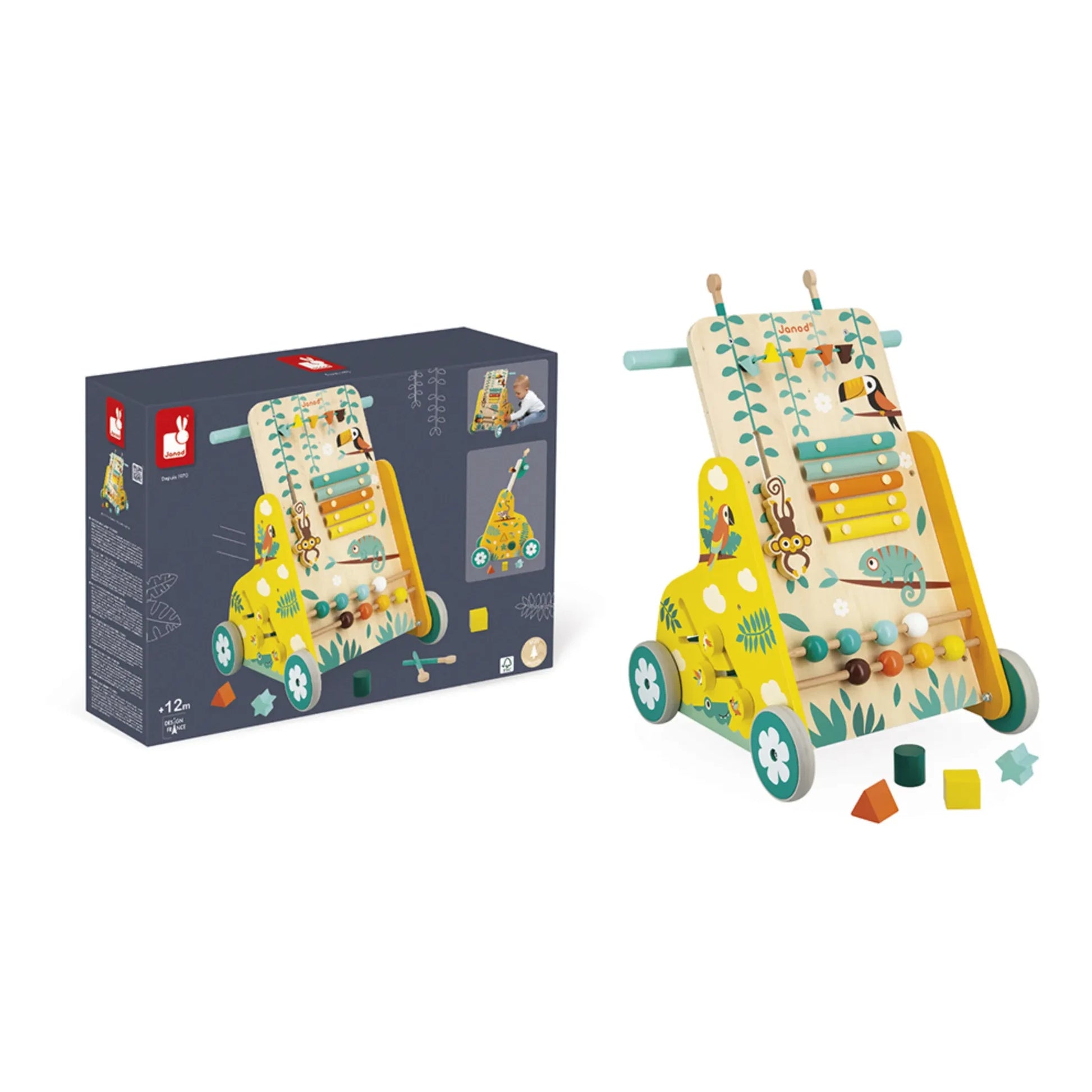 Janod - Multi-Activity Tropik Cart