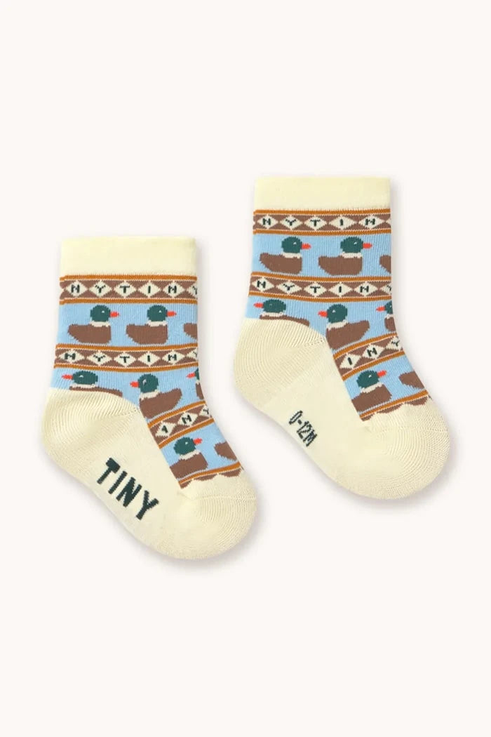 Çocuk çorapları TINY DUCKS MEDIUM SOCKS