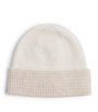 White Wool-Cashmere Beanie