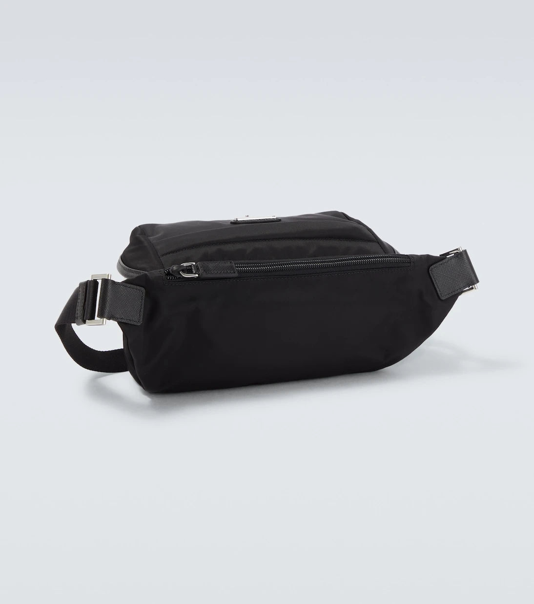 Prada - Re-Nylon leather-trimmed belt bag