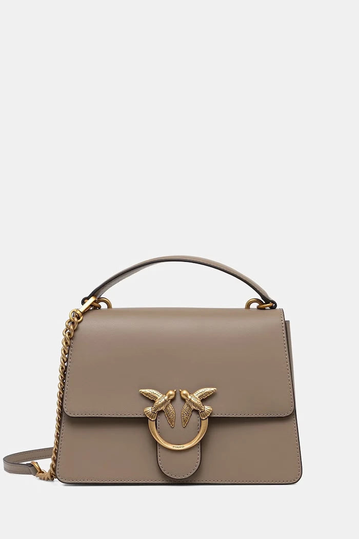 Pinko kadın deri crossbody çanta
