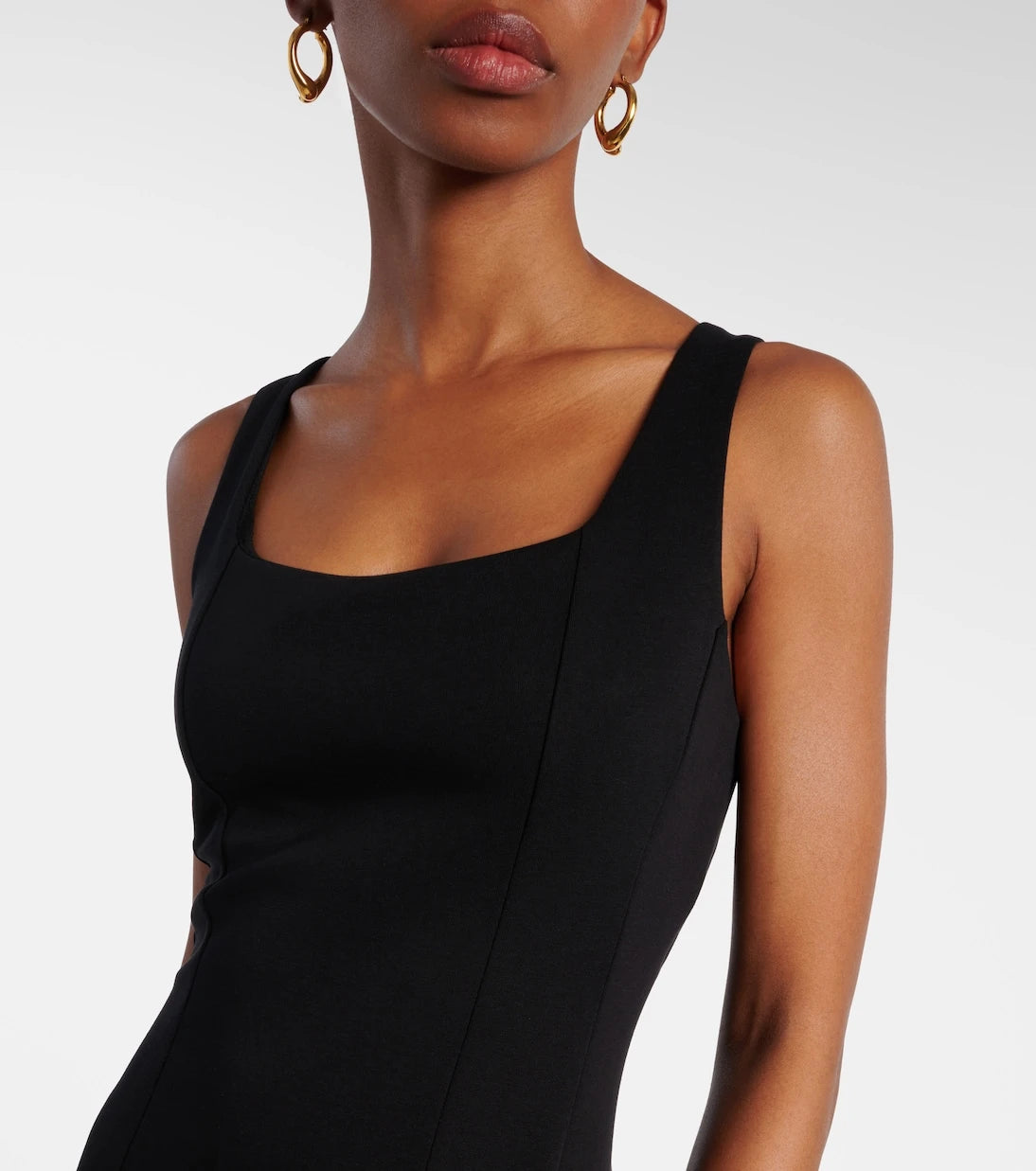 'S Max Mara - Platani pleated cotton-blend midi dress