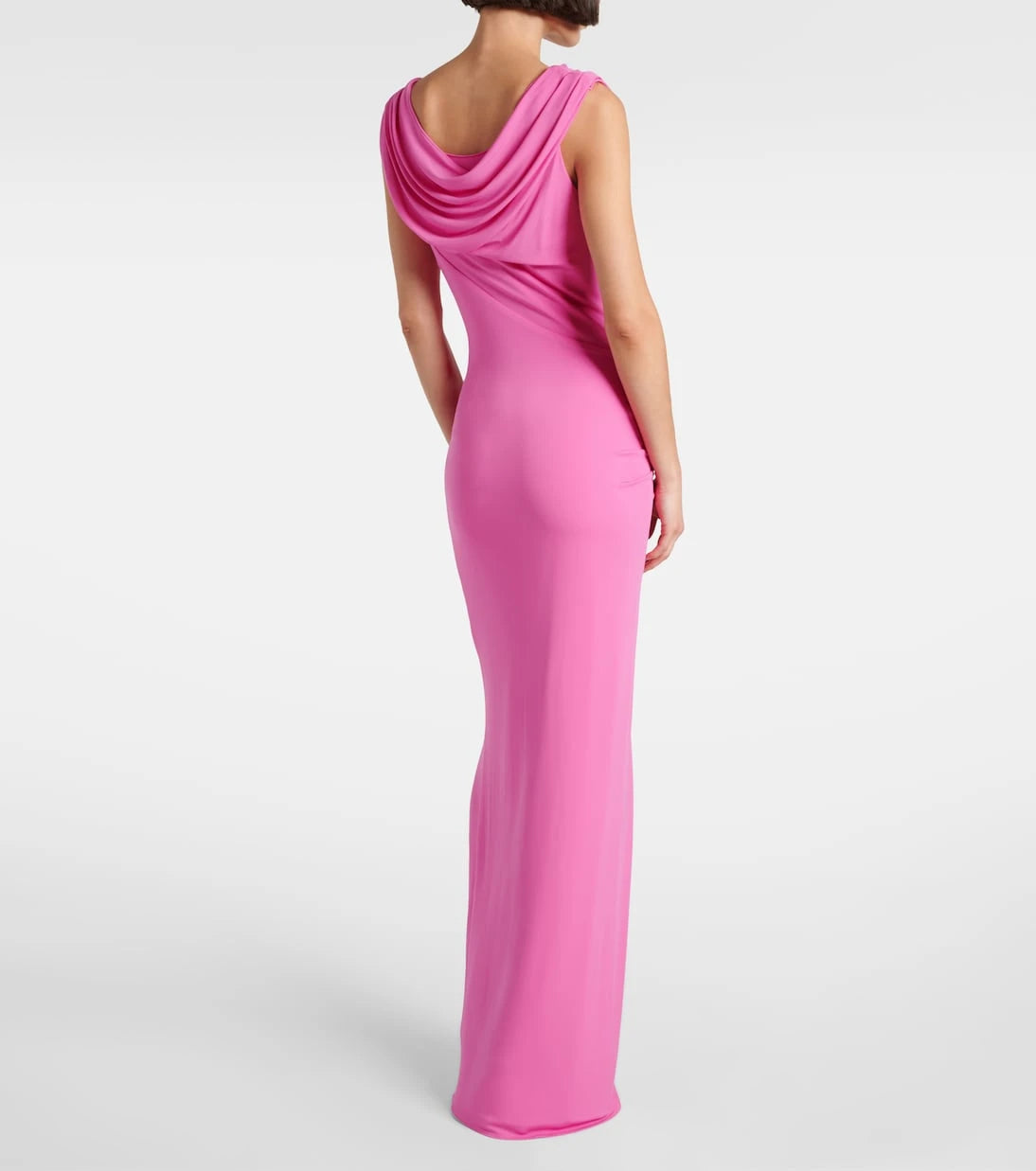 Versace - Safety Pin draped gown