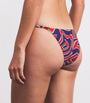 Multi Labirinto Print Bikni Bottoms