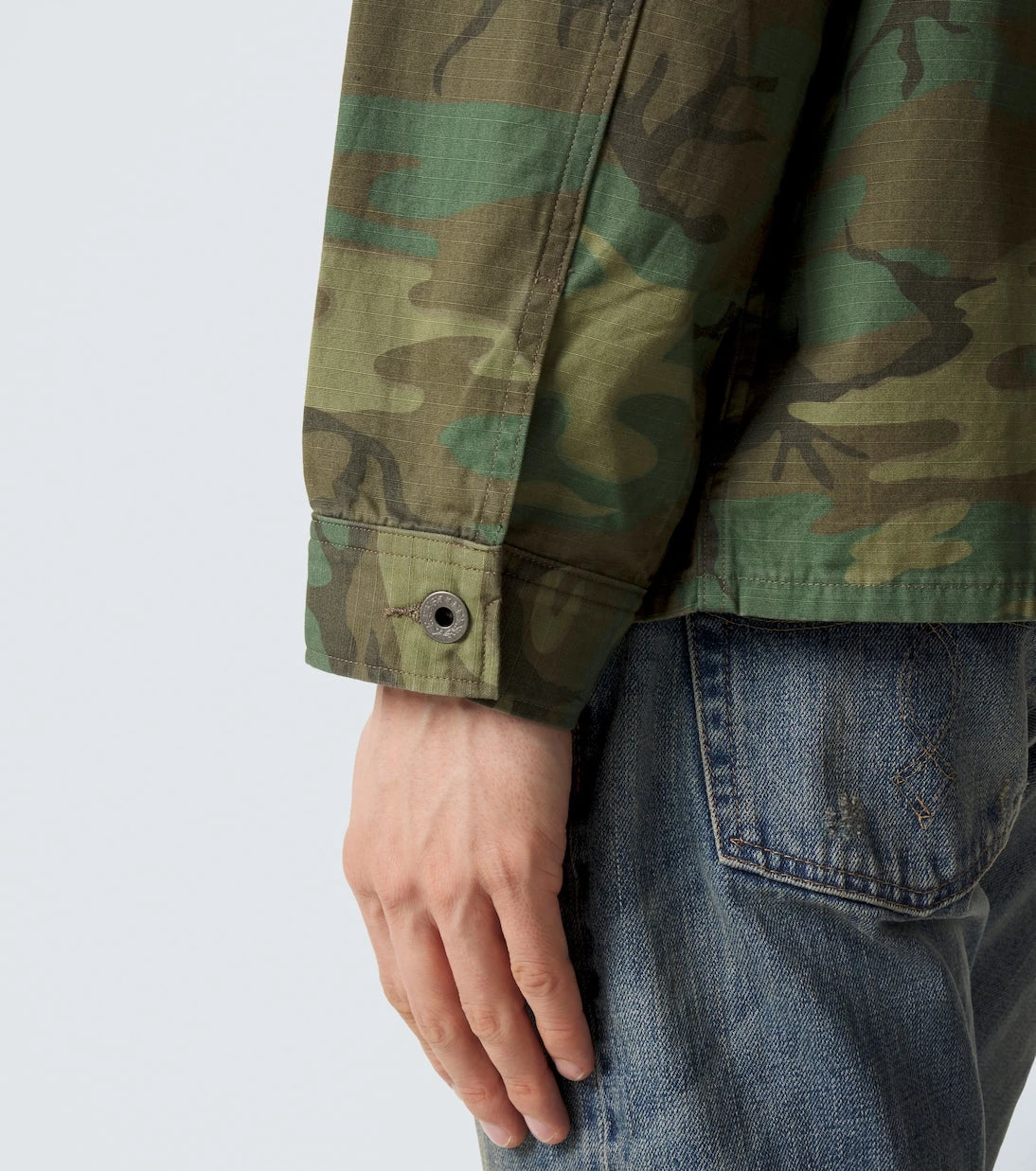 RRL - Camouflage cotton overshirt