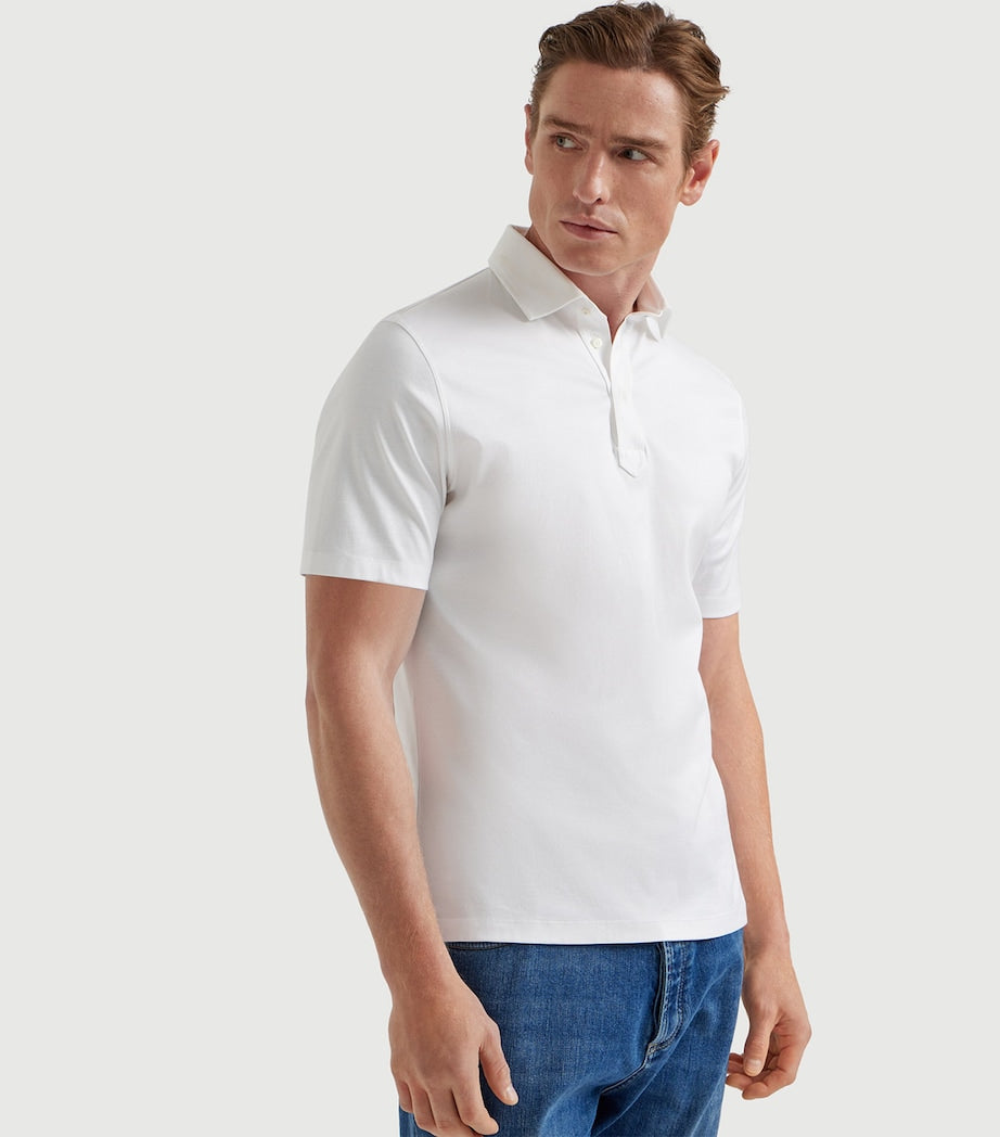 Cotton-Jersey Polo Shirt