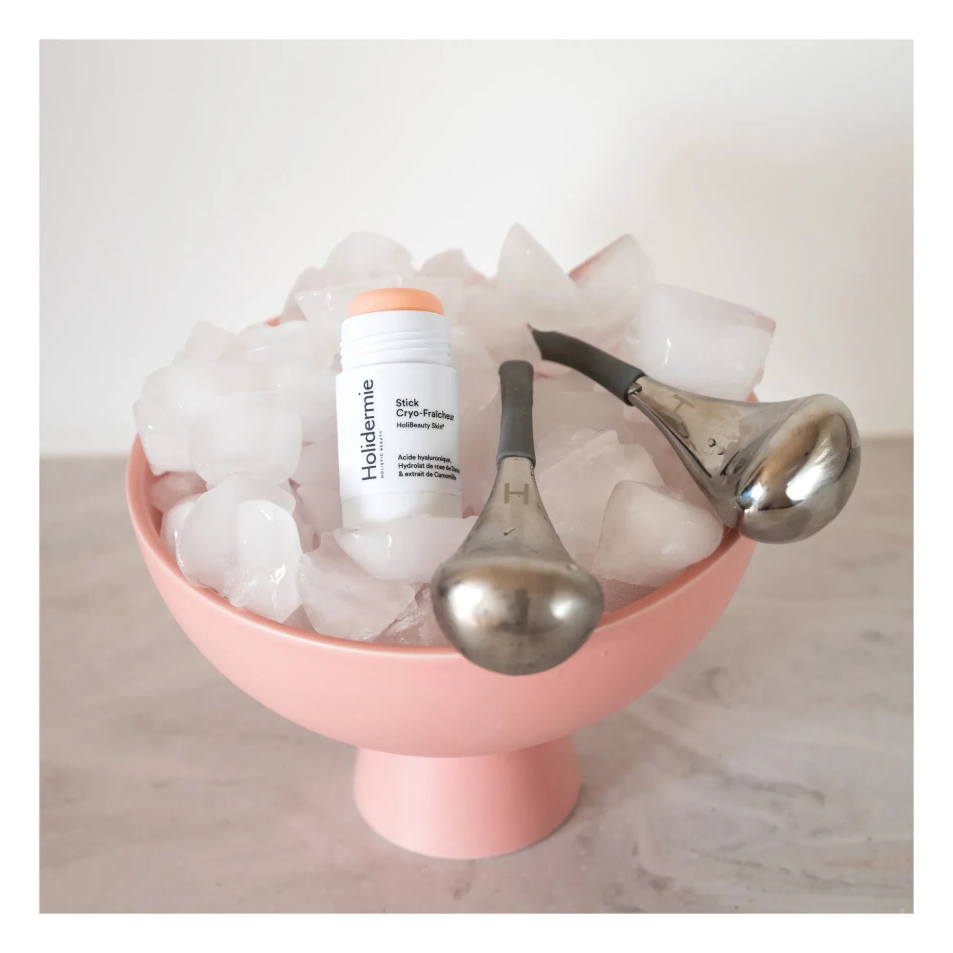 Holidermie - Facial Cryotherapy Globes | Silver
