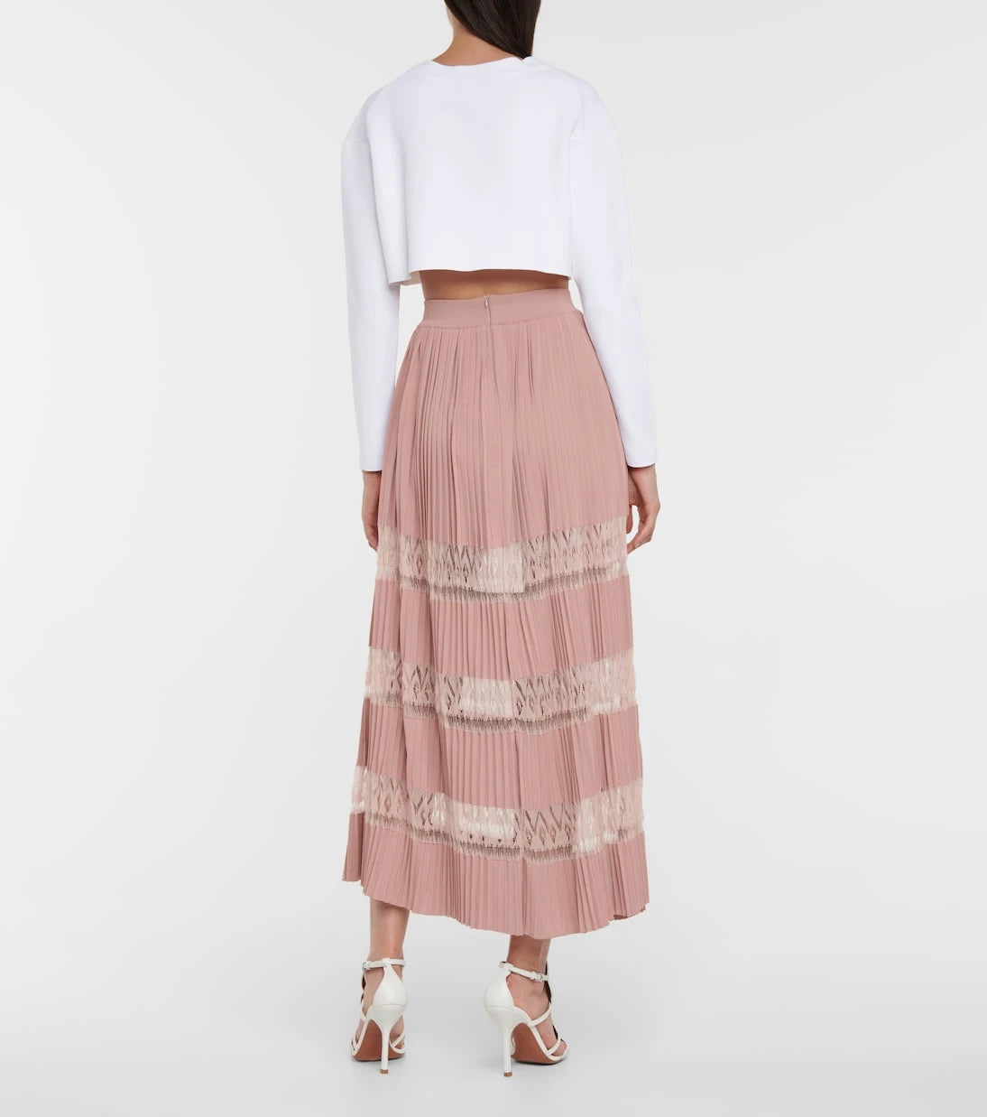 Alaïa - Cropped sweatshirt