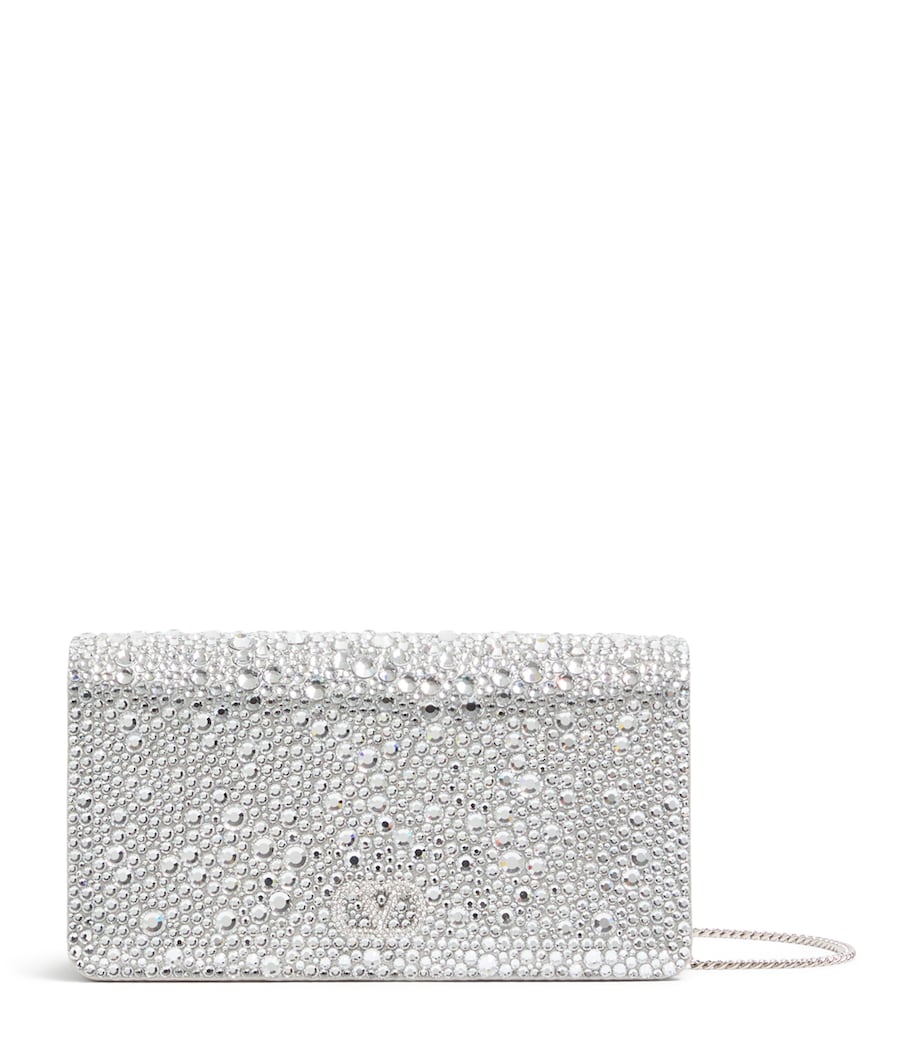 Mini Embellished VLogo Signature Shoulder Bag
