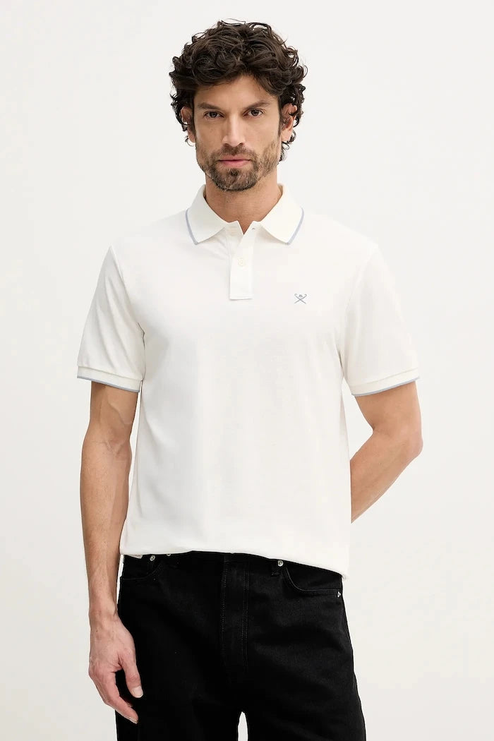 Hackett London Yakalı Pamuklu Tişört