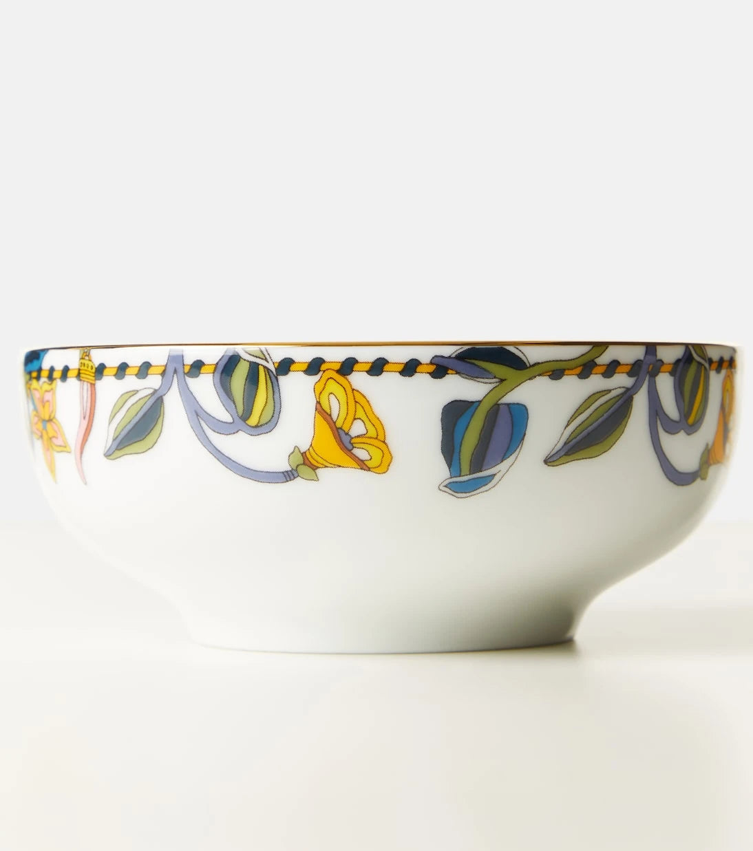 La DoubleJ - Borboni White set of 2 porcelain snack bowls