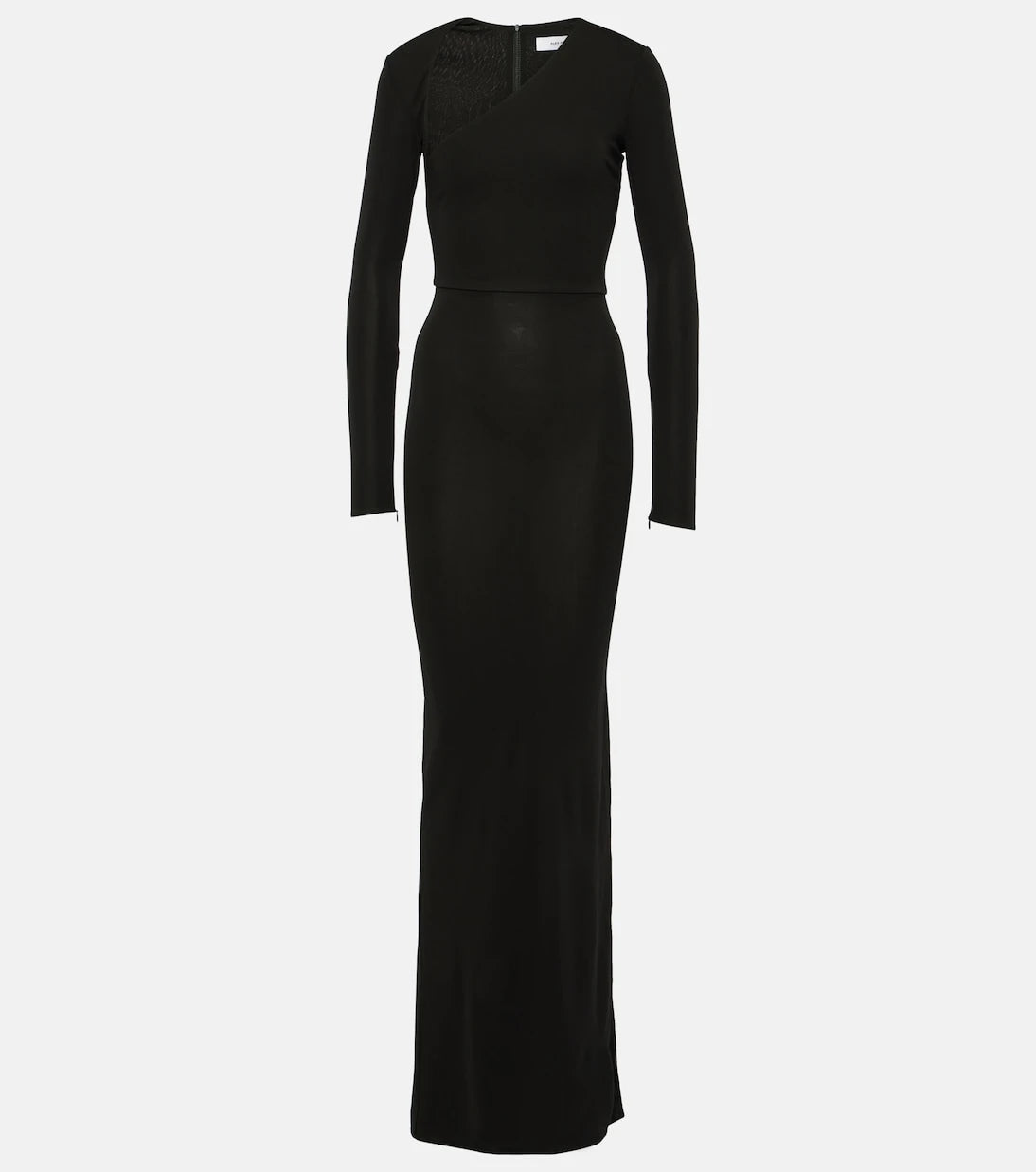 Alex Perry - Asymmetric jersey maxi dress