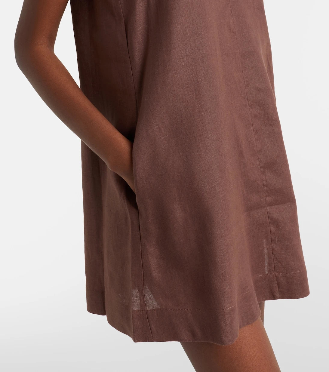 Asceno - Derya linen minidress