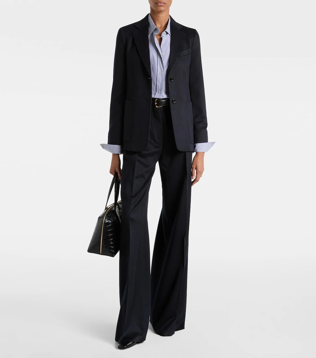 Max Mara - Ori camel hair wide-leg pants