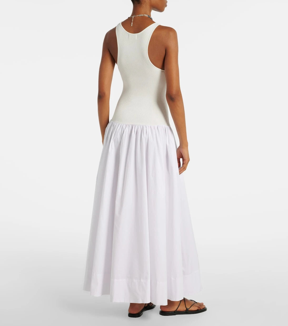Staud - Yamila gathered maxi dress