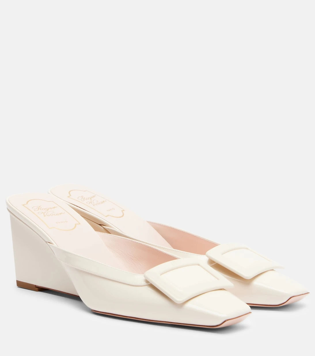 Roger Vivier - Belle Vivier 60 patent leather pumps