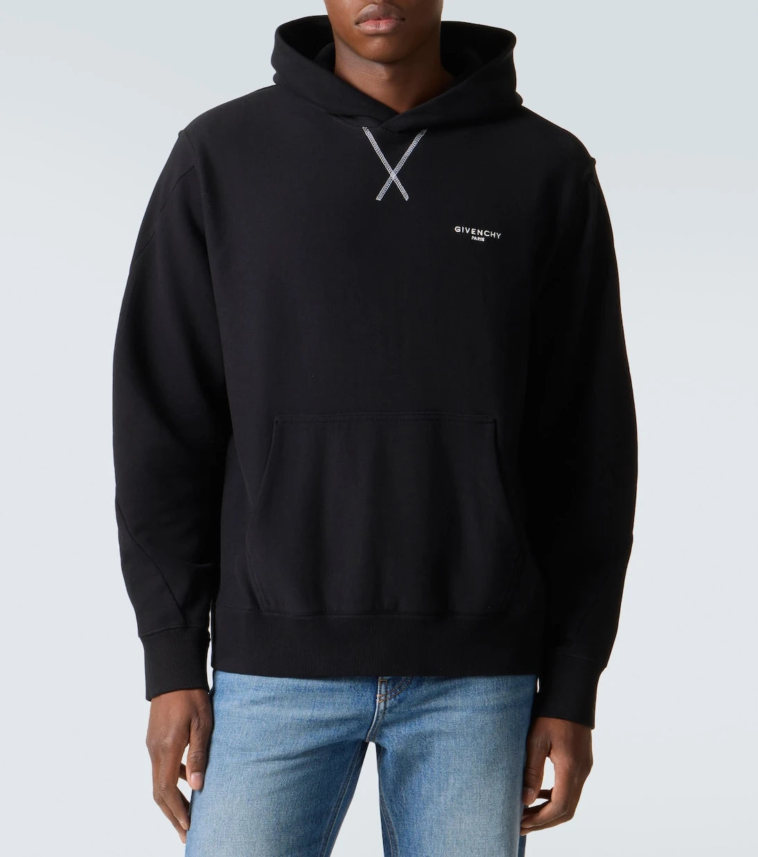 Givenchy - Logo cotton jersey hoodie