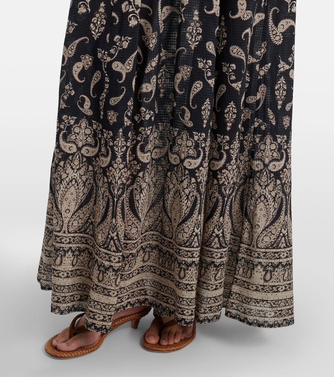 Veronica Beard - Ayanna paisley shirred maxi dress