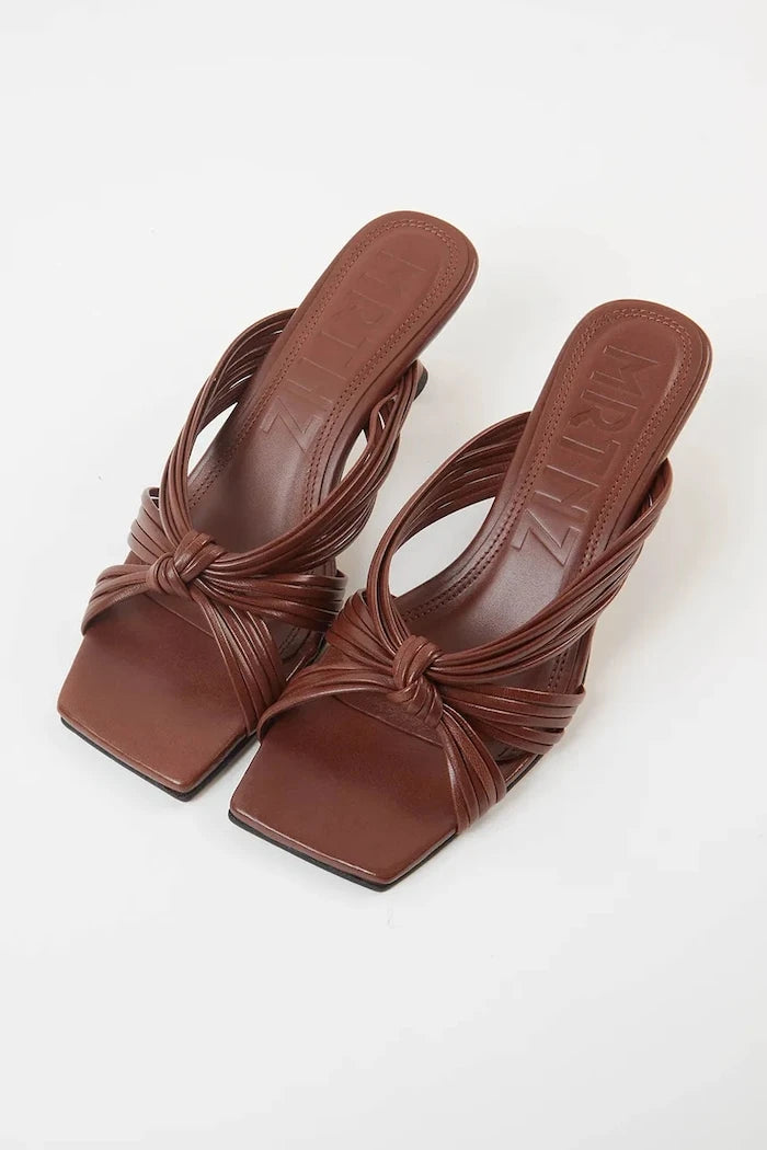 Souliers Martinez AMANDA Deri Terlik