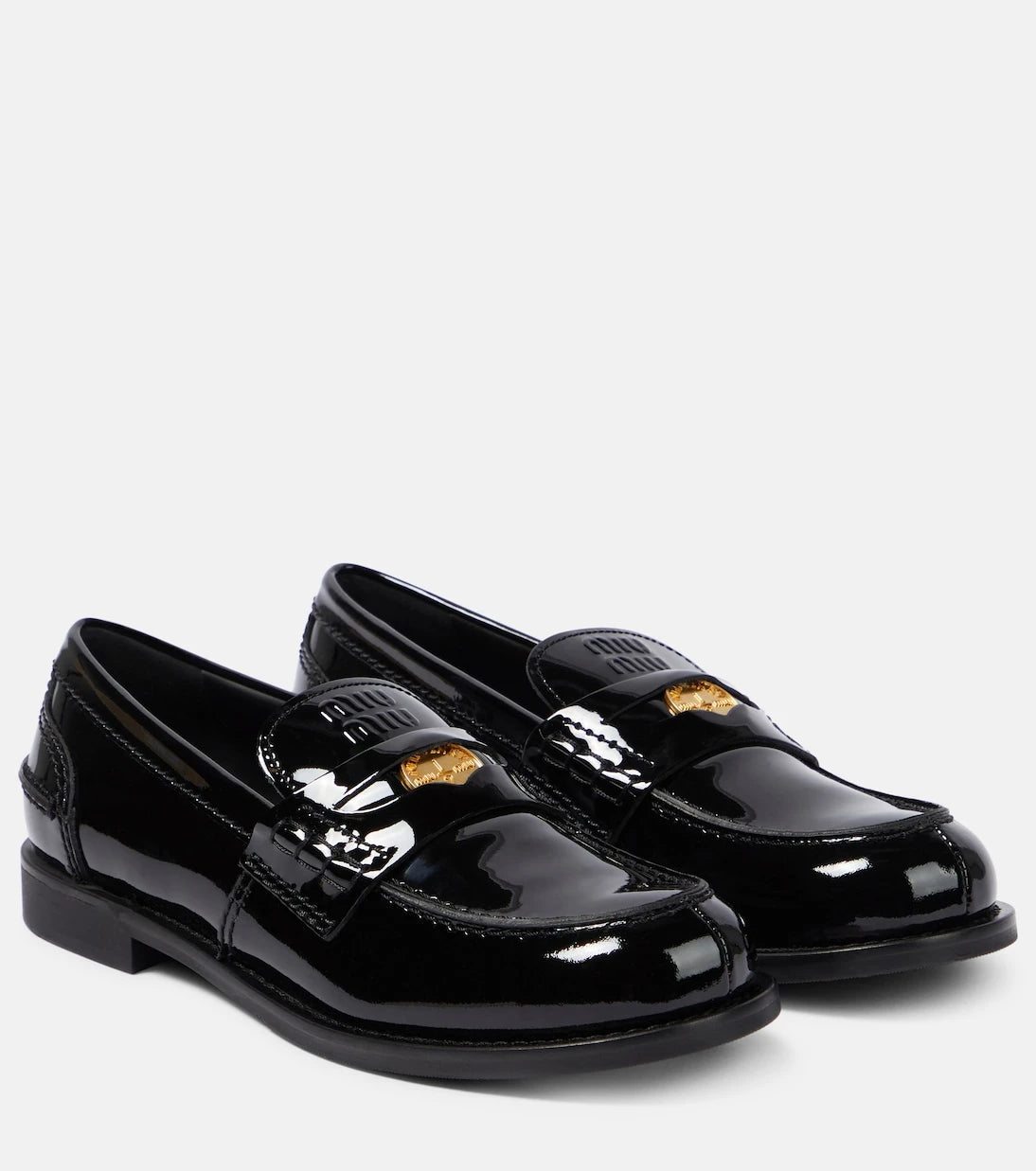 Miu Miu - Patent leather loafers