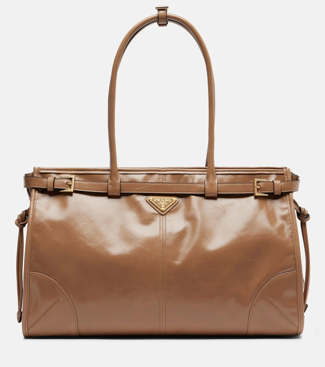 Prada - Prada Bonnie Large leather shoulder bag