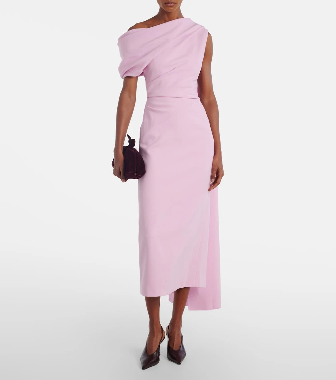 Roksanda - Maite caped midi dress