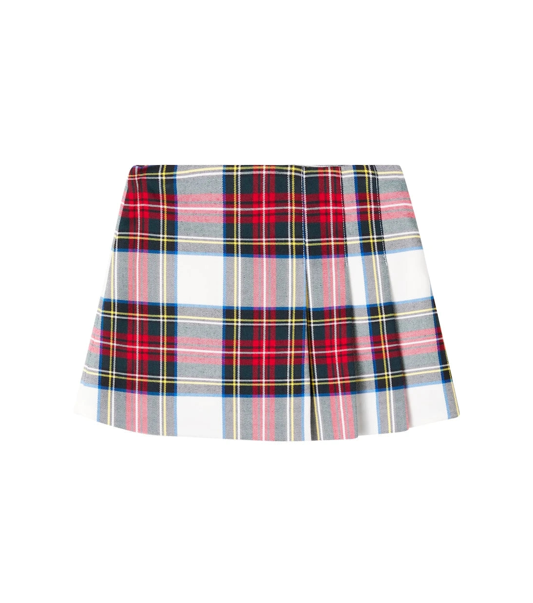 Il Gufo - Plaid pleated skirt