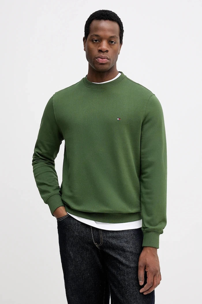 Tommy Hilfiger Erkek Pamuklu Sweatshirt