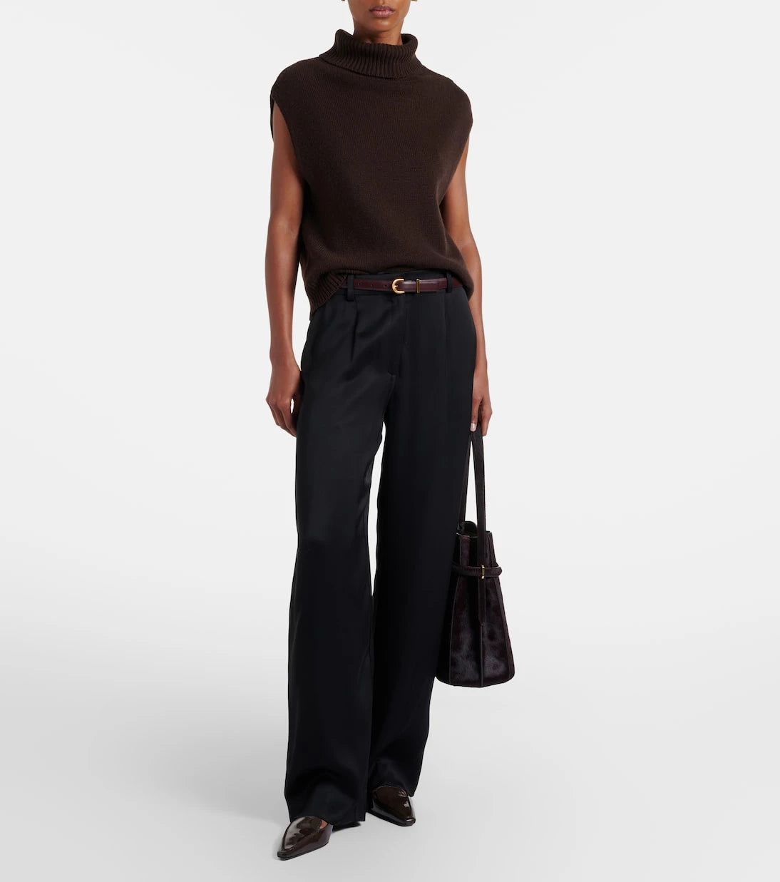 Toteme - Patent leather loafer pumps