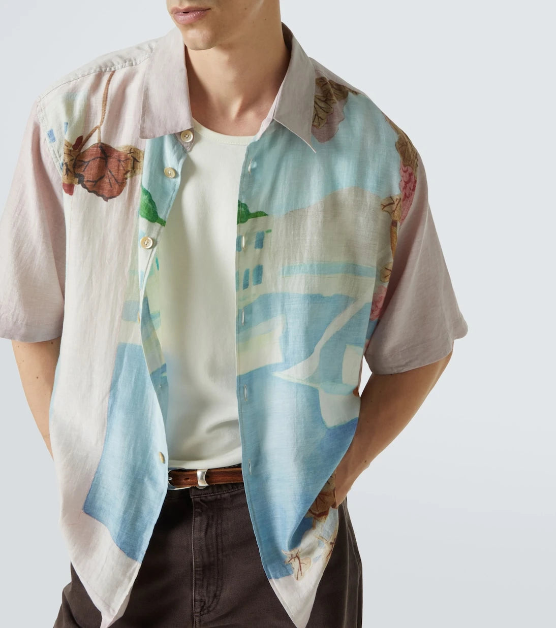 Our Legacy - Beyond cotton and silk bowling shirt