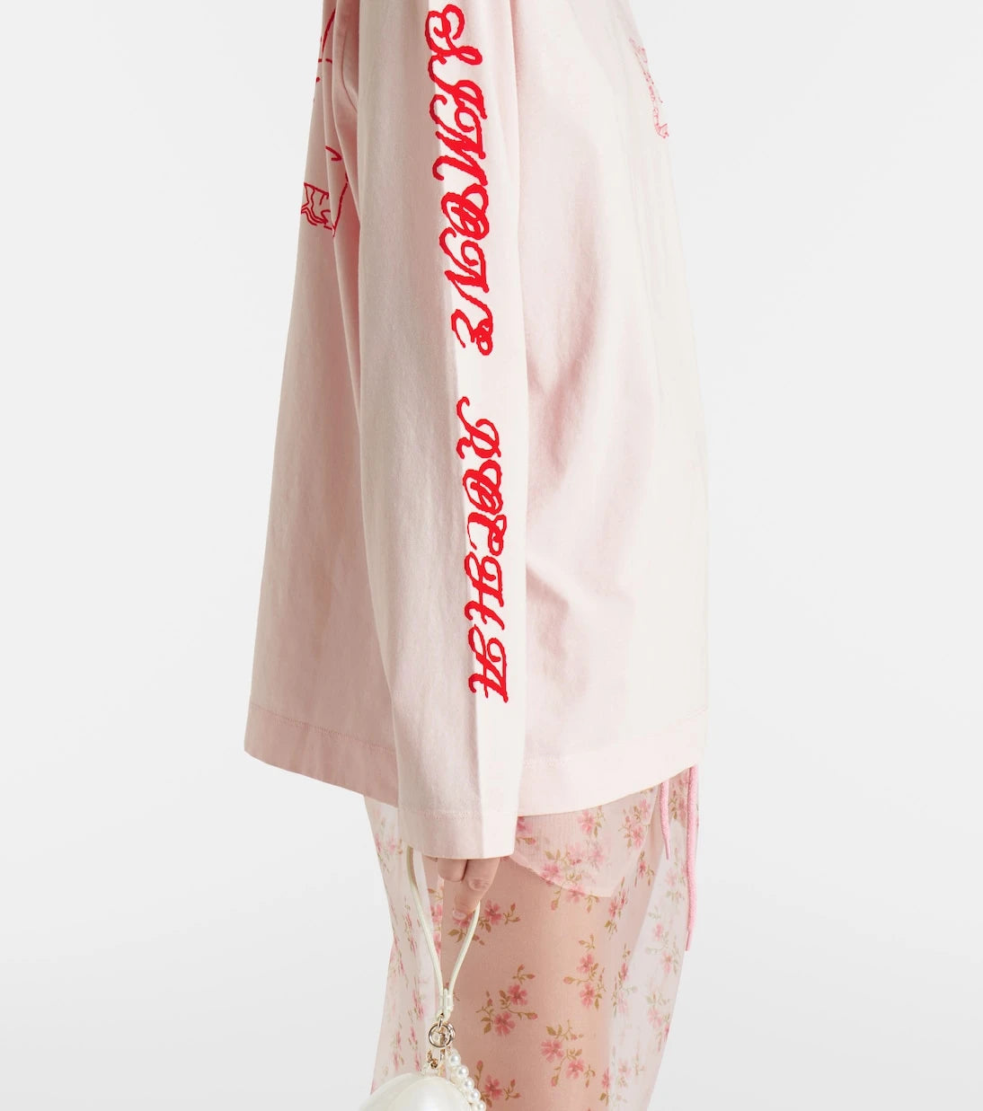 Simone Rocha - Pillowcase printed cotton jersey T-shirt
