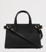 Burberry Black Mini Calfskin Cotswolds Tote Bag
